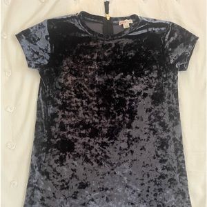 Cute to dress up! Crew Cuts velvet knee length dress for girls Size 8